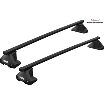 Příčníky Thule Volkswagen Polo VI hatchback 2018-2025, Evo SquareBar (Thule Evo SquareBar 7105+7123+5101)