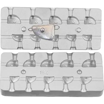 Forma na olovo čeburaška rybí hlava 3,5g-9,5g (Čeburašková Forma)