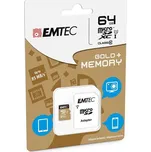 Emtec microSDXC 64 GB Class 10 (3126170142276) + SD adaptér