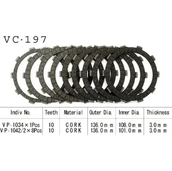 Kyoto Sada spojkových lamel Cb 600 Hornet