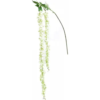 umělá květina Umělá květina - vistárie, zelená (84855)