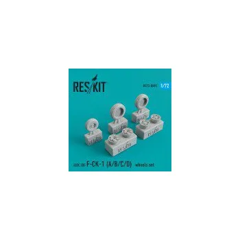 Plastikový model 1/72 AIDC IDF F-CK-1 ABCD wheels set (MBOX)