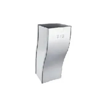 okap Koleno soklové / odskok hranaté 100 pozinkované