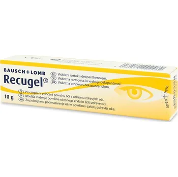 Pleťová kosmetika Bausch + Lomb Recugel 10 g