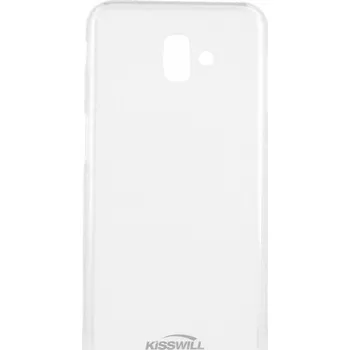 Pouzdro na mobilní telefon Kryt Samsung J6+ silikon světlý (obal neboli pouzdro na Samsung J6+ J610F)