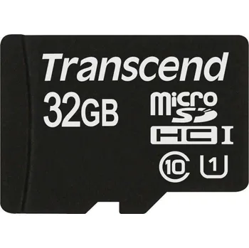 Paměťová karta Transcend Micro SDHC karta 32GB Class 10 / UHS-I 600x / čtení až 90MB/s
