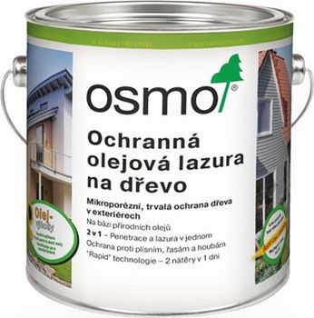 Olej na dřevo OSMO Color Ochranná olejová lazura 2,5 l