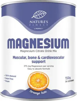 Nutrisslim Nature's Finest Magnesium Citrate 150 g pomeranč