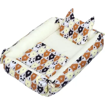 New Baby Multifunkční hnízdečko s polštářkem a peřinkou