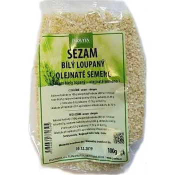 Sezam bílý loupaný 100g PROVITA