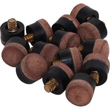 Kulečník Kulečníková kůže šroubovací 12mm pro kovový závit Varianta: 1 ks