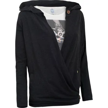 Dámská mikina Woox Twister Ladies´ Hoodie černá