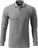 pánské tričko Malfini Contrast Stripe 258 tmavě šedý melír