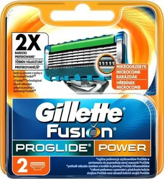 Gillette Fusion Proglide Power náhradní hlavice 2 ks