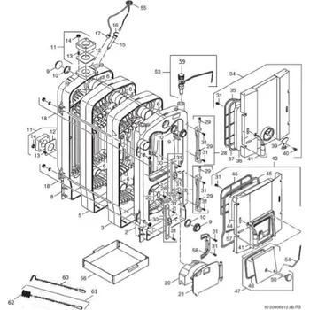 Kotel Dakon Článek přední DAKON FB2 8738124655