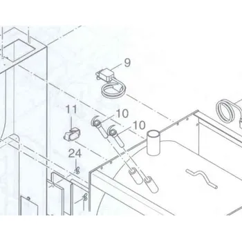 Kotel Dakon konektor ventilátoru KP Pyro F 87381225720