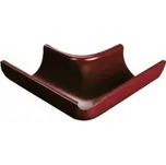 EVROmat Roh žlabu vnitřní ČERVENÝ RAL 3009 250 mm