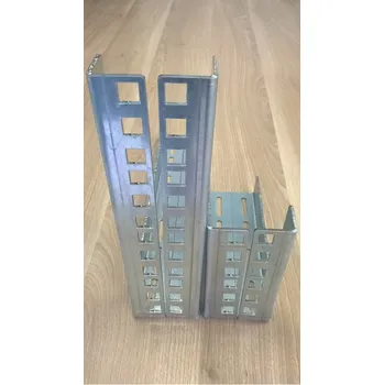 Racková skříň MEP-DR-4U-VR Držák na zeď 4U pro vodorovnou instalaci 19" nebo 10" zařízení, balení 1pár