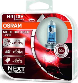 Autožárovka Osram Night Breaker Laser H4 64193NL-HCB 12V 60/55W