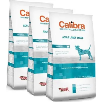 Krmivo pro psa Calibra Dog HA Adult Large Breed Lamb 3 x 14 kg