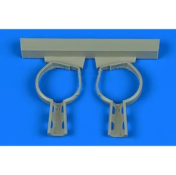 Plastikový model Aires 1/48 Bf 109F/G wheel bay (Eduard)