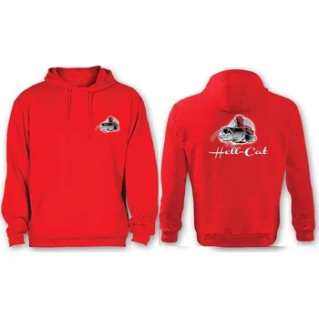 Rybářská mikina a svetr Hell-Cat Mikina klokánek červená M