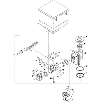 Kotel Dakon čistící víčko 20 , 25 kW DOR N 8738103793