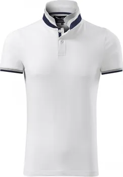 Pánské tričko Malfini Collar Up 256 bílé
