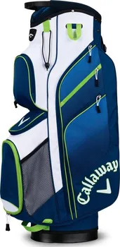 Golfový bag Callaway Chev Org 14 Cart Bag modrý/bílý/zelený