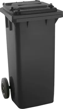 Popelnice Proteco popelnice s kolečky 120 l černá