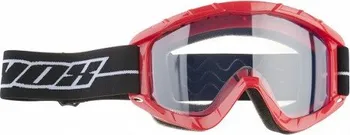 Motocyklové brýle NOX N1 Adult Francie červené