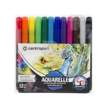 Akvarelové fixy 12ks, Centropen