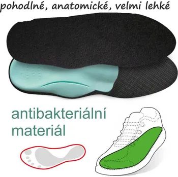 Vložka do bot SVORTO Vložky carbone zimní 009 vel.36-46, --- - 36