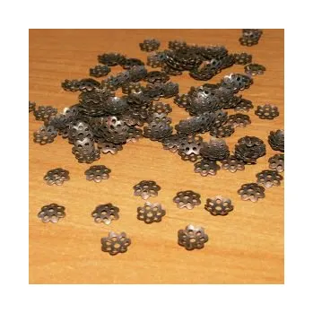 Materiál na výrobu šperku Kaplíky 6mm KM01 (100ks)