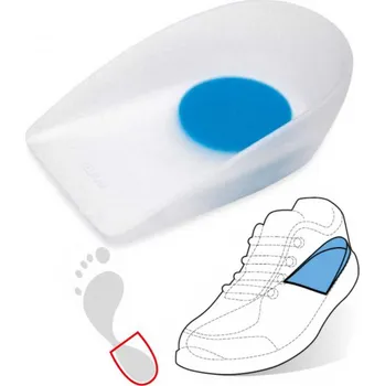 Vložka do bot SVORTO Gelové podpatěnky se zvýšeným okrajem 109 vel.33-47, --- - 33-37