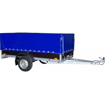 Plachta na motorové vozidlo Plachta UNI/PROFI 4, podchozí výška 80cm, bez příslušenství, modrá