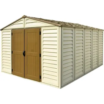 Zahradní domek Duramax WoodBridge Plus 10x13 3,24 x 4,05 m krémový/hnědý