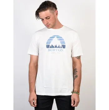 Burton Underhill Stout bílé Pánské tričko Burton Underhill Stout bílé