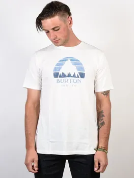 Pánské tričko Burton Underhill Stout bílé