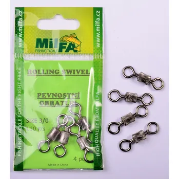 MILFA Pevnostní obratlík #3/0 4ks (MILFA Pevnostní obratlík #3/0 4ks)