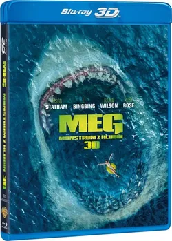 Blu-ray film Blu-ray Meg: Monstrum z hlubin 2D + 3D (2018)