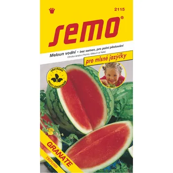 Semeno SEMO Meloun Vodní Granate 6 ks