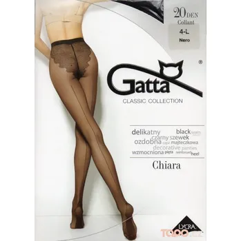 Dámské punčochy Chiara Gatta, velikost 3M 164-170/104-108, černá