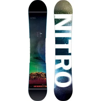 Snowboard Recenze NITRO Team Exposure modrý 2018 157 cm