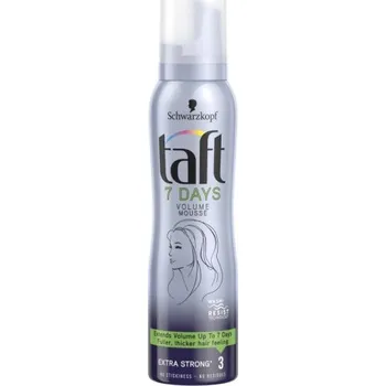 Stylingový přípravek Recenze Schwarzkopf Taft 7 Days Volume Mousse 150 ml