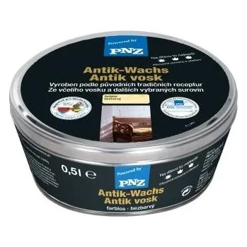 barva a nátěr na dřevo PNZ Antik vosk 0,5 L Odstín: Dunkelbraun - Tmavě hnědá