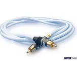 RCA-cinch propojovací kabel pro subwoofer Supra SUBlink 1RCA - 1RCA 2M