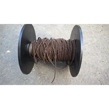 Žaluzie Isotra Ovládací řetízek žaluzie průměr 3mm 145/TM. Barva: Tmavě hnědá RAL 8017