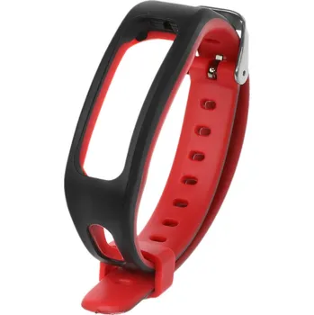 Příslušenství k chytrým hodinkám eses Silikonový řemínek pro Honor Band 4 Running Edition - Černo červený