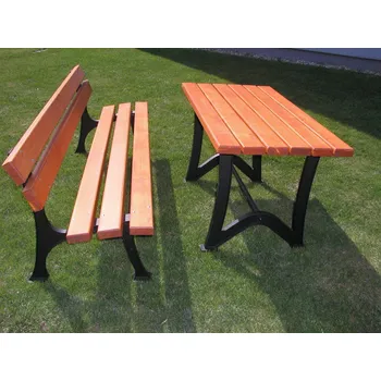 Zahradní sestava Souprava laviček a stolu Park - Višeň